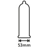 Secura Condoms Préservatifs perlés Extra Fun 53mm x12